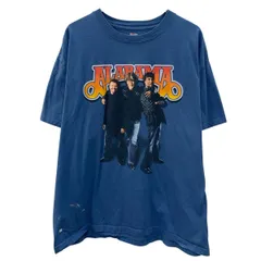 Hanes ALABAMA 半袖 バンドTシャツ XL ブルー ヘインズ アラバマ プルオーバー ビッグプリント バンT カットソー 夏物 a806-6054のサムネイル