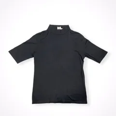 SUNSPEL / ハイゲージコットンモックネックカットソー ブラック SIZE:10のサムネイル