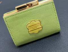 【441301102608】 現状品 クレージュ courreges コインケース 小銭入れ ライトグリーンのサムネイル