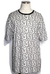 美品】FENDI × MARCJACOBS総柄ロゴTシャツ XLオーバーサイズ - メルカリ
