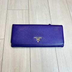 早い者勝ち PRADA プラダ ロングウォレット サフィアーノ レザー