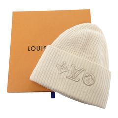 LOUIS VUITTON】ビーニー・LVヘッドライン ニット帽 S - メルカリ