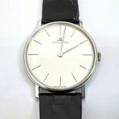 JAEGER-LECOULTRE ジャガー・ルクルト 腕時計 9124.42 レザー 手巻き シルバー メンズのサムネイル