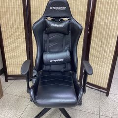 GTRACING ゲーミングチェア オットマン付き ブラックGT901BLACK - メルカリ