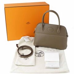 新品未使用】HERMES ボリードミニ G刻印 エトゥープ ゴールド金具 