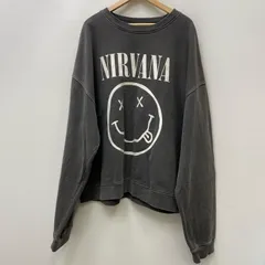 【加古川店】 中古 GDC | ジーディーシー スウェット NIRVANA crew sweat gd0232 グレー サイズ：XL 【104】のサムネイル