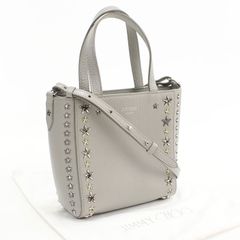 本物☆ジミーチュウ 2way レザー ハンドバッグ ライリー ショルダー