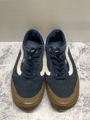 送料無料！！ VANS  バンズ　メンズスニーカー　スゥエードタイプスニーカー　茶系ラバー　ネイビーカラー　size 26cm   #80615MO303