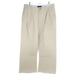 TOMMY HILFIGER トミーヒルフィガー パンツ タックパンツ SIZE W35×L30  ベージュのサムネイル