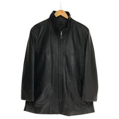 80~90s balmain ジャケット レザージャケット SIZE L 古着 ブラック