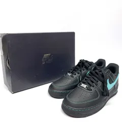 【未使用】 Nike ナイキ Air Force 1 Low Black Tiffany 27.5cm ＨＱ2037-002 スニーカー シューズ 箱有 【津山店】のサムネイル