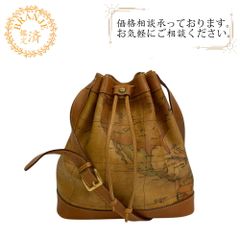 PRIMA CLASSEプリマクラッセ ドローストリングバッグ 巾着 地図柄