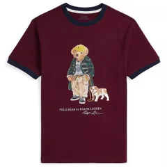 【新品】ラルフローレン Poloベア＆ドッグ リンガーＴシャツのサムネイル