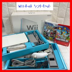動作確認済】Wii本体 ソフト 2本セット - メルカリ