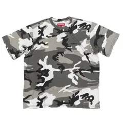 ☆シュプリーム washed S/S TOP 迷彩 カモフラ グレー Lサイズ Supremeのサムネイル