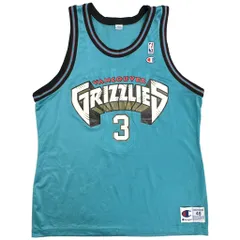 90年代 Champion チャンピオン NBA メンフィス・グリズリーズ ユニフォーム バスケ ライトブルー(メンズ 48)中古 古着 Y3312のサムネイル