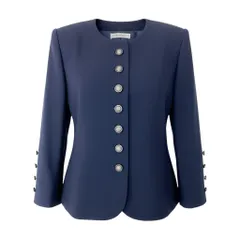 2026年最新】Yves Saint Laurent レディース ノーカラージャケットの