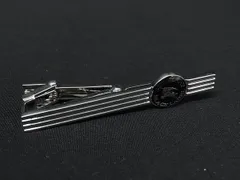 ■美品■ BURBERRY バーバリーブラックレーベル ネクタイピン タイクリップ アクセサリー  紳士 ビジネス メンズ シルバー系 DN6684のサムネイル