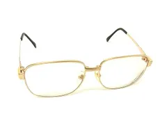 ■美品■ PIERRE BALMAIN ピエールバルマン 度入り サングラス 眼鏡 めがね レディース メンズ シャンパンゴールド系 DN6794のサムネイル