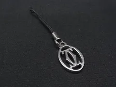 Cartier カルティエ 2Cロゴ キーホルダー バッグチャーム メンズ レディース シルバー系 DN6482のサムネイル