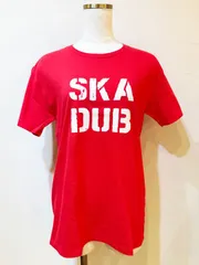 【未使用・新品】【公式正規取扱い】RockT-SHIRT半袖(Unisex)『SKA DUB』 （RED)のサムネイル