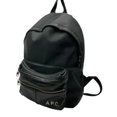 【yu/5.8/4】APC A.P.C. アーペーセー PAADY  Camden リュックサック バックパック デイパック 鞄 LZZ/NOIR ブラックのサムネイル