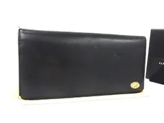 dunhill ダンヒル オックスフォード レザー 二つ折り 長財布 ウォレット 小銭入れ 札入れ カード入れ メンズ ブラック系 DN6037