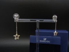 Atelier Swarovski Botanical ピアス ゴールドカラー - メルカリ