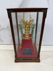 金メッキ 韓国 国宝王冠 天馬塚 新羅の金冠 24K 金銅冠 - メルカリ
