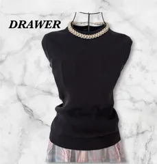 DRAWER　ドロワー　リブニット　フレンチスリーブのサムネイル