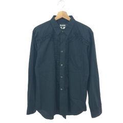 BLACK COMME des GARCONS ブラックコムデギャルソン フリルシャツ