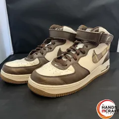 ◎【中古】 Nike Air Force 1 Mid Plaid DV0792-100 エアーフォース ミッド 07 28? スニーカー ナイキのサムネイル