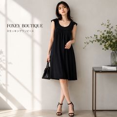 美品】FOXEYホワイト ノースリーブワンピース size40 - メルカリ