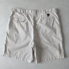 ■古着 POLO GOLF ポロゴルフ FAIRWAY SHORT ハーフパンツ ショートパンツ 短パン 2タック グレージュ W40【L6287】のサムネイル
