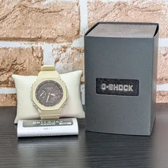 【美品/稼働品】CASIO G-SHOCK GA-2100 ベージュ アナデジ カシオのサムネイル