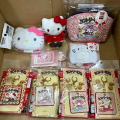 (9点セット)サンリオ ハローキティ マイメロディ グッズセット \\3000116 \4550624655736