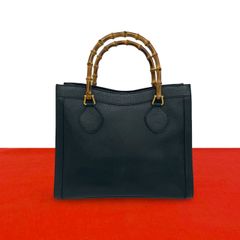 極 美品 GUCCI グッチ オールドグッチ ヴィンテージ バンブー レザー