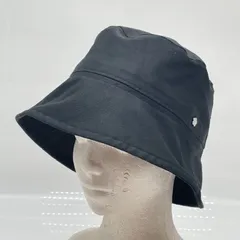 KO4382□MARYQUANT マリークワント カシメポイント ベーシック バケットハット ブラック ポリエステル×コットンのサムネイル