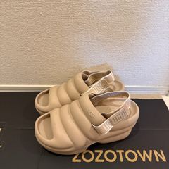 あやち様専用】アグUGG アーイヤーaww yeah ベージュ 厚底25cm - メルカリ