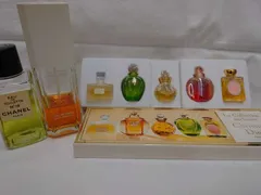 Dior 香水 5mlサイズ 5点セット　CHANEL等おまけ付 まとめ売り 中古品