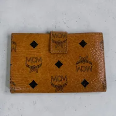 MCM 二つ折り財布 モノグラム ブラウン　ユニセックスのサムネイル