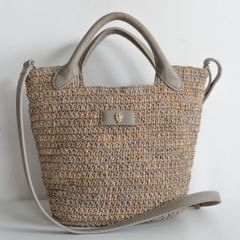 極美品・正規品✨】ヘレンカミンスキー ラフィア トートバッグ CassiaS
