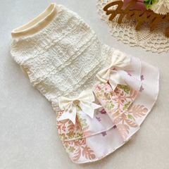 夏未様♡ハンドメイド犬服♡＊M ＊グリーン系 - メルカリ