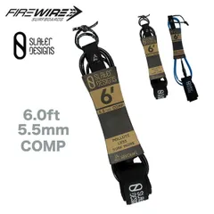ファイヤーワイヤー サーフボード リーシュコード スレーターデザイン 6.0フィート 5.5ミリ コンプ FIREWIRE SLATER DESIGNS Leash 6.0ft 5.5mm COMPのサムネイル