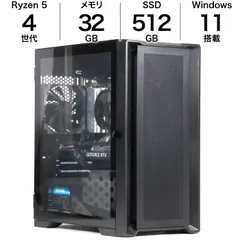 中古 ゲーミング向け 組立デスクトップパソコン RTX-4060 32GB 512GB Win11のサムネイル