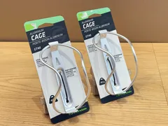 P4240 ■NEW■CANNONDALE キャノンデール CAGE ALLOY GT40 ケージ アロイ シルバー 2個セット ボトルケージ ドリンクホルダー   ロードバイク 自転車 パーツ アクセサリーのサムネイル