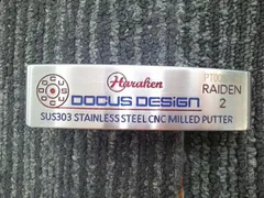 中古 パター ドゥーカス DOCUS DESIGN SUS303 RAIDEN2/オリジナルカーボン/各種/0[9682]■博多のサムネイル