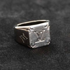 雰囲気抜群】LOUIS VUITTON【M62487 モノグラム シグネットリング】M