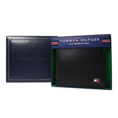 TOMMY HILFIGER トミーヒルフィガー 牛革 二つ折り財布 OXFORD 誕生日 プレゼント 御祝 父の日のサムネイル