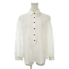 美品 13 XL【BURBERRY バーバリー ロンドン】 シャツ ブラウス 紺